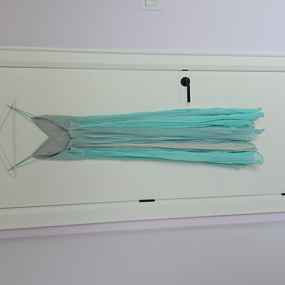 Kimchi Blue Waterfall Chiffon Maxi Dress Size 0 - Picture 7 of 13